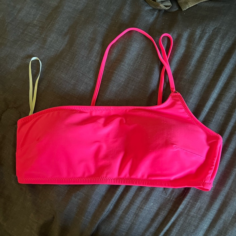 Aerie one shoulder swim top